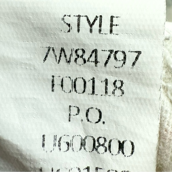 Lucky Brand 100% cotton cream muted pink & blue floral short sleeve tee small - Picture 7 of 9